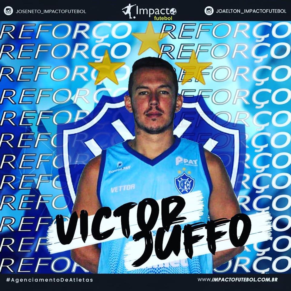 Reforço 2020! Victor Juffo acerta no Brasil no Vitoria-ES