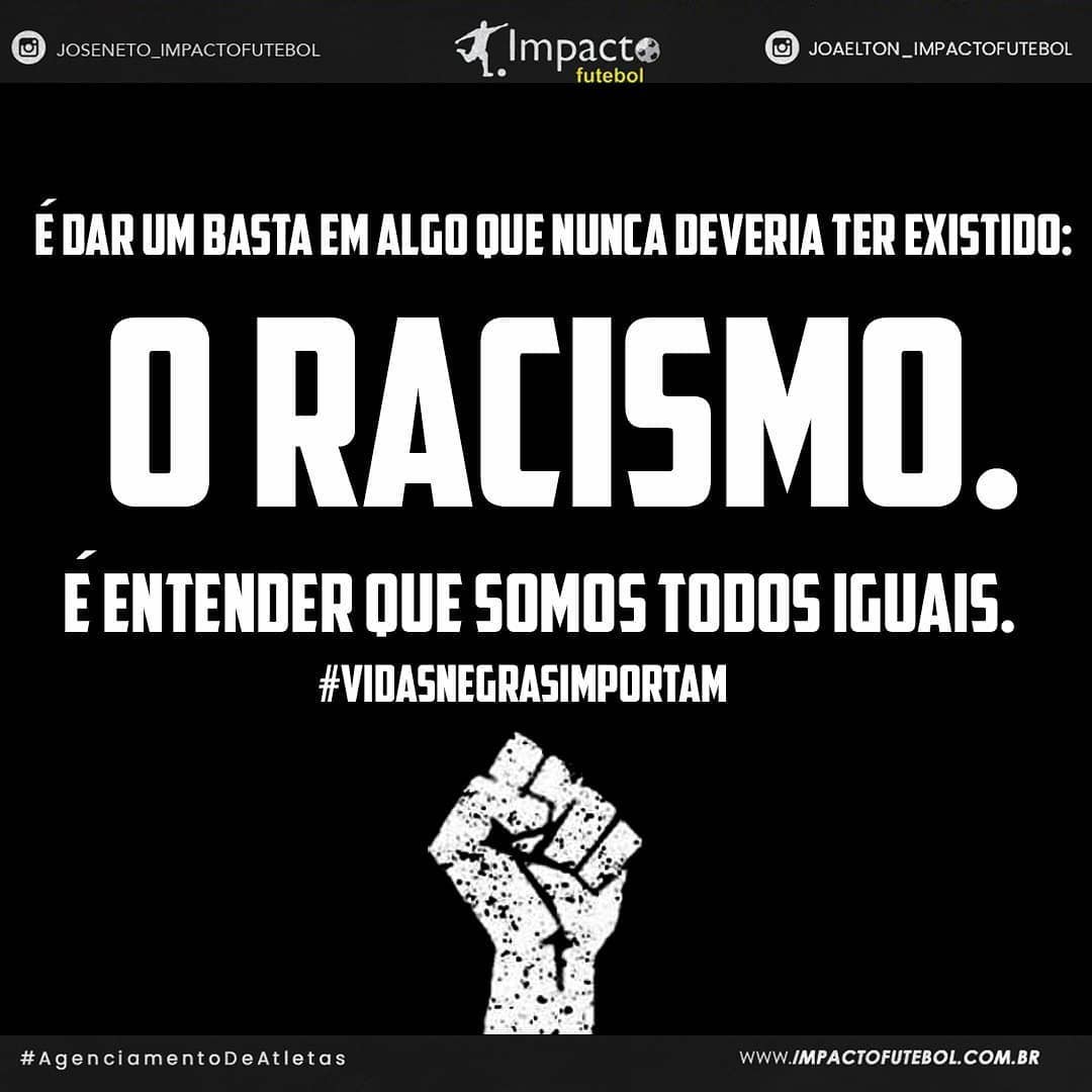 Não há espaço para Racismo!!!!