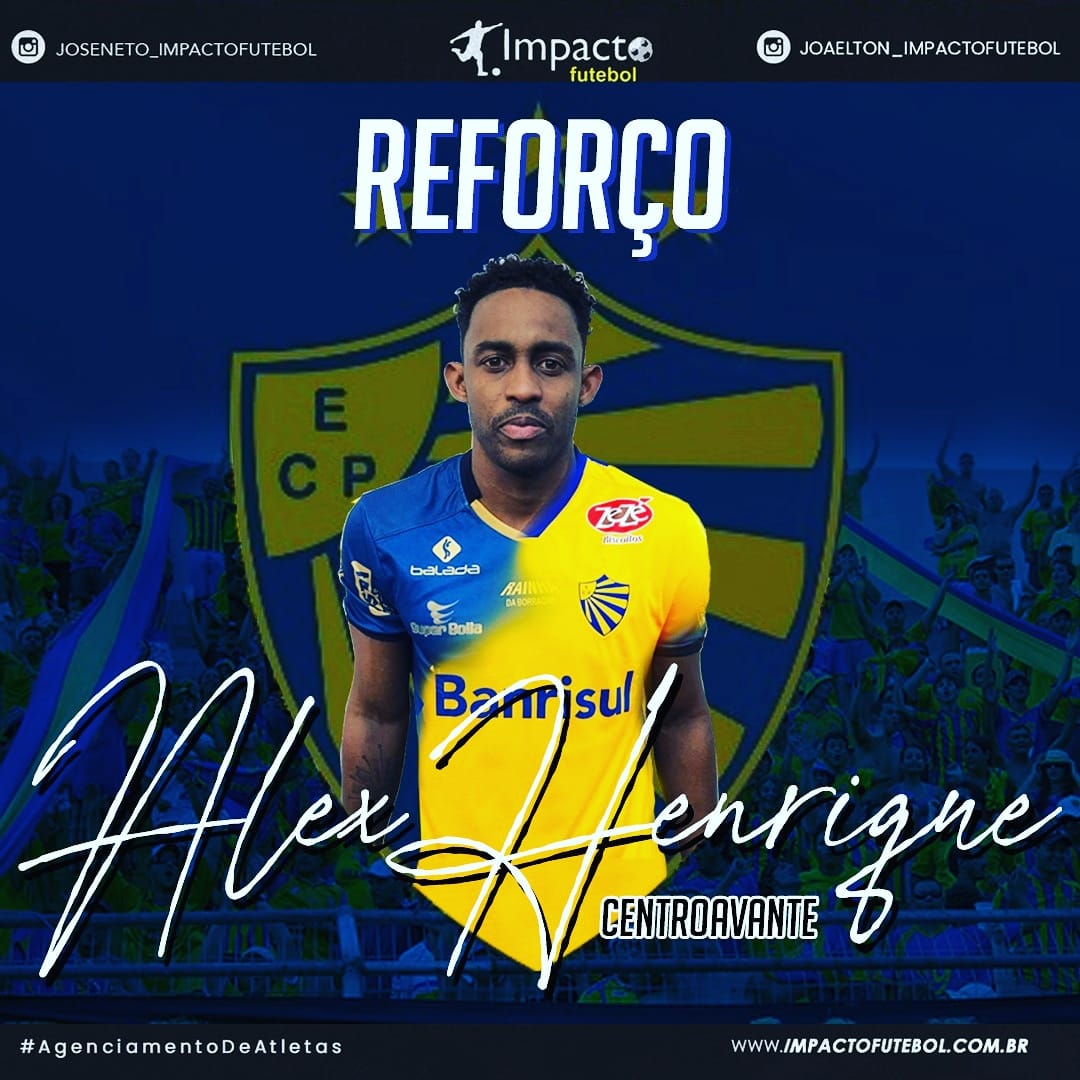 Negócio Fechado!!! Alex Henrique fecha com Pelotas-RS