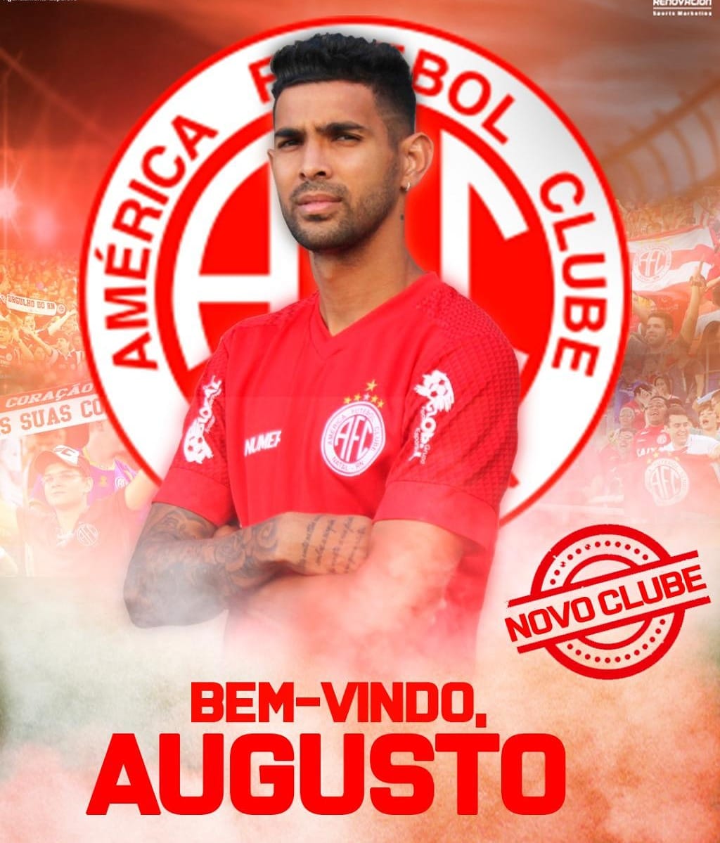 Reforço 2020! Augusto vai defender o América de Natal