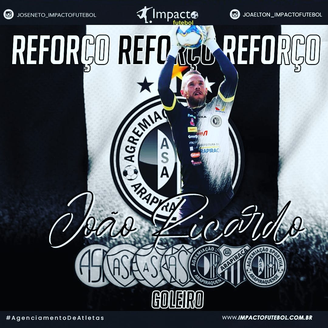 Negócio Fechado!!! João Ricardo acerta o retorno para o ASA-AL
