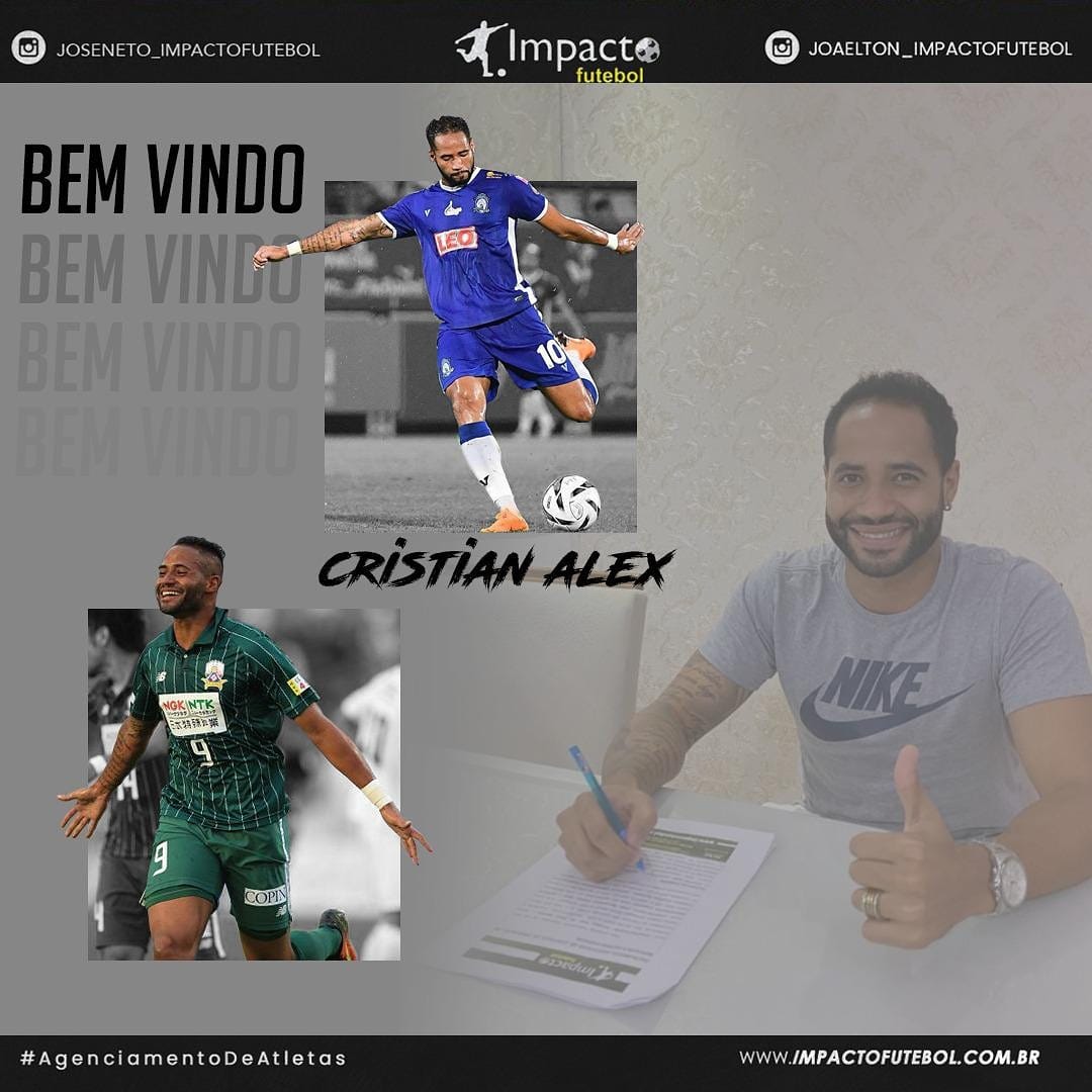 Novo atleta Impacto!!! Cristian Alex - Centroavante Canhoto