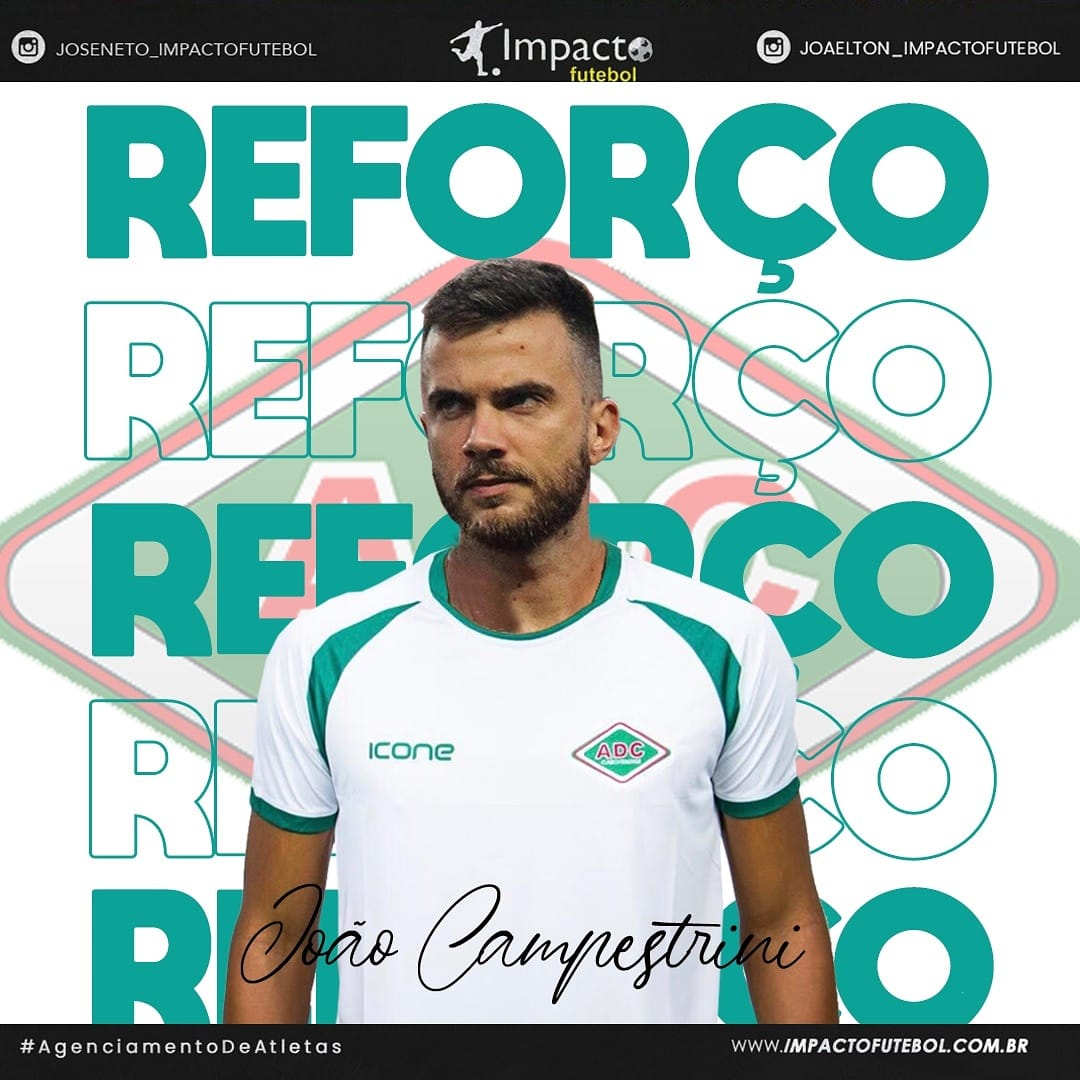 Negócio Fechado! João Campestrini fecha no Cabofriense-RJ