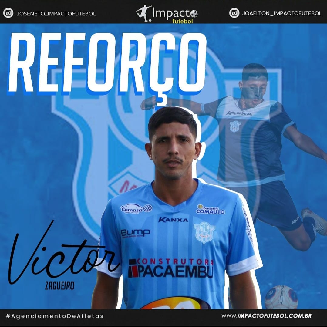 Negócio Fechado! Victor Souza fecha com Marília-SP