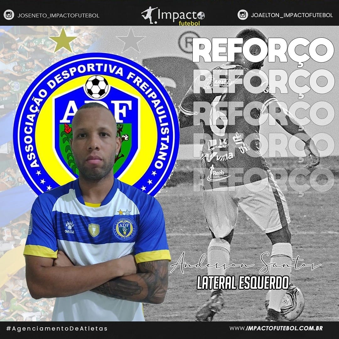Negócio Fechado! Anderson Santos joga a Serie D do Brasileiro