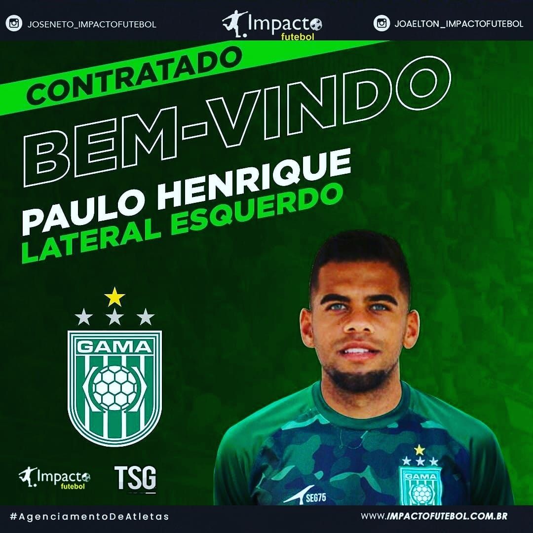 Negócio Fechado! Paulo Henrique acerta com Gama-DF