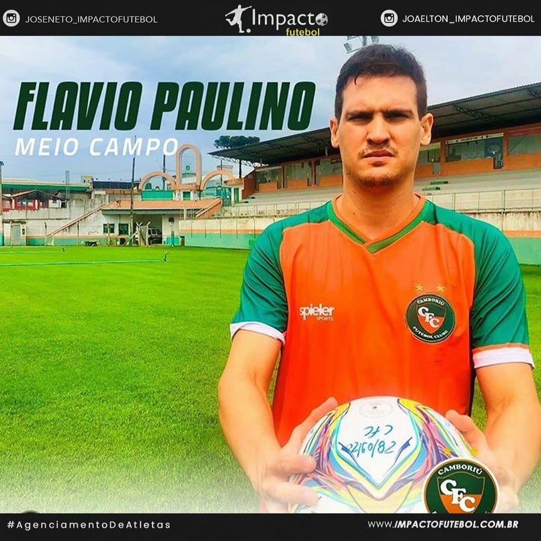 Negócio Fechado! Flavio Paulino retorna para o Camboriú-SC