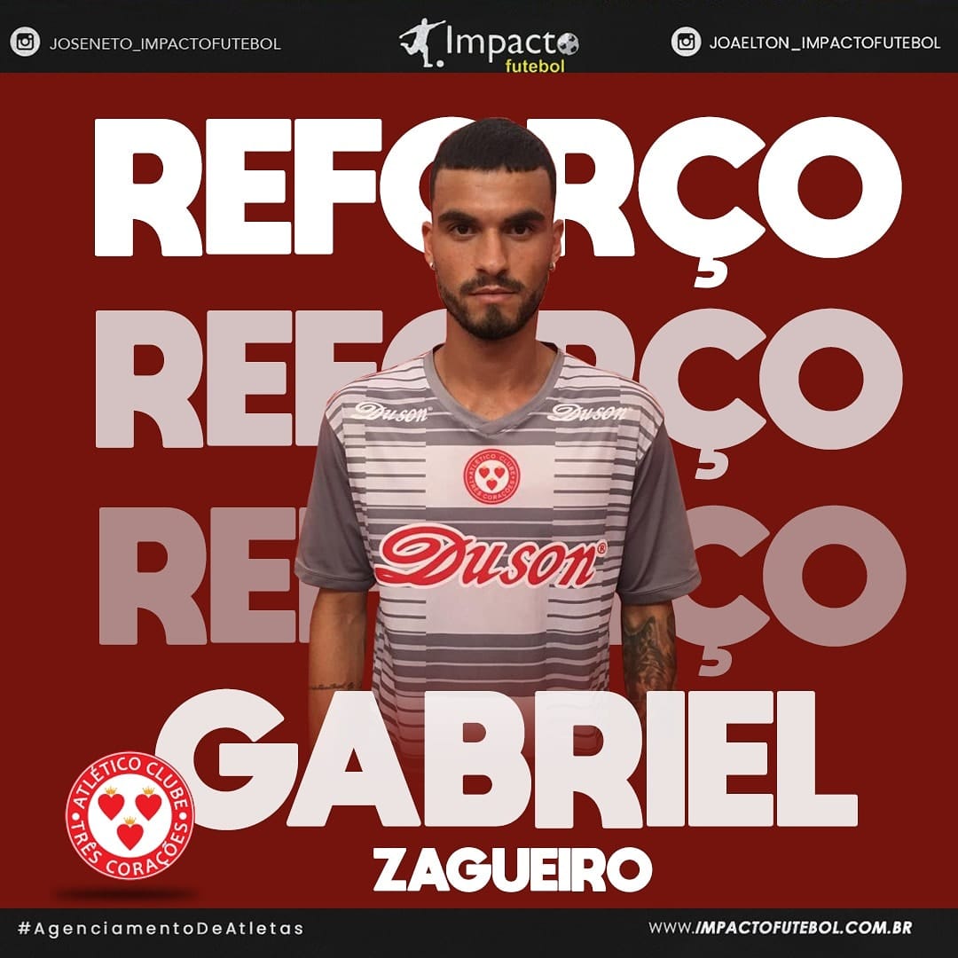 Negócio Fechado! Gabriel Ventura fecha no Atlético Três Corações