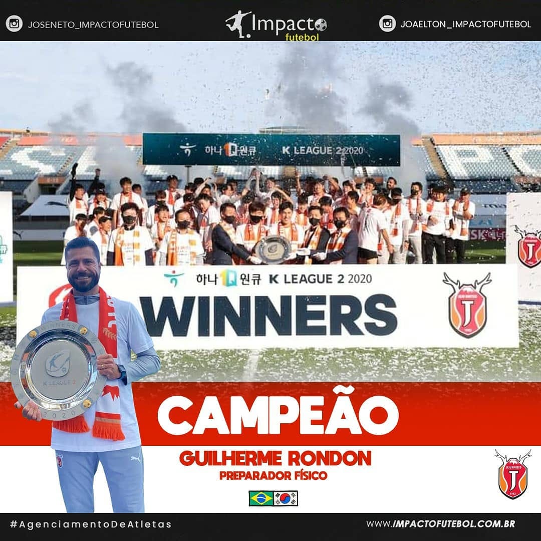 É Campeão! Guilherme Rondon levanta a Taça na Korea