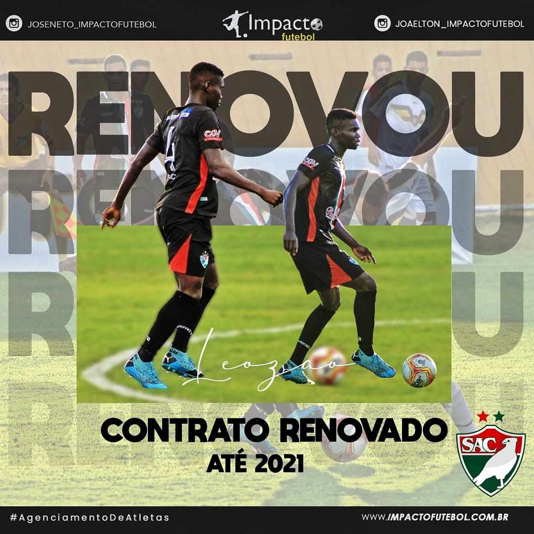 Renovação de Contrato! Leozão fica no Salgueiro-PE
