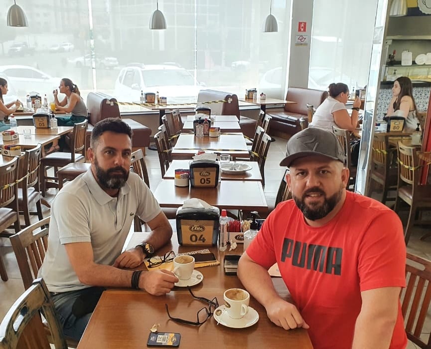Reunião! Com treinador Rodrigo Fonseca