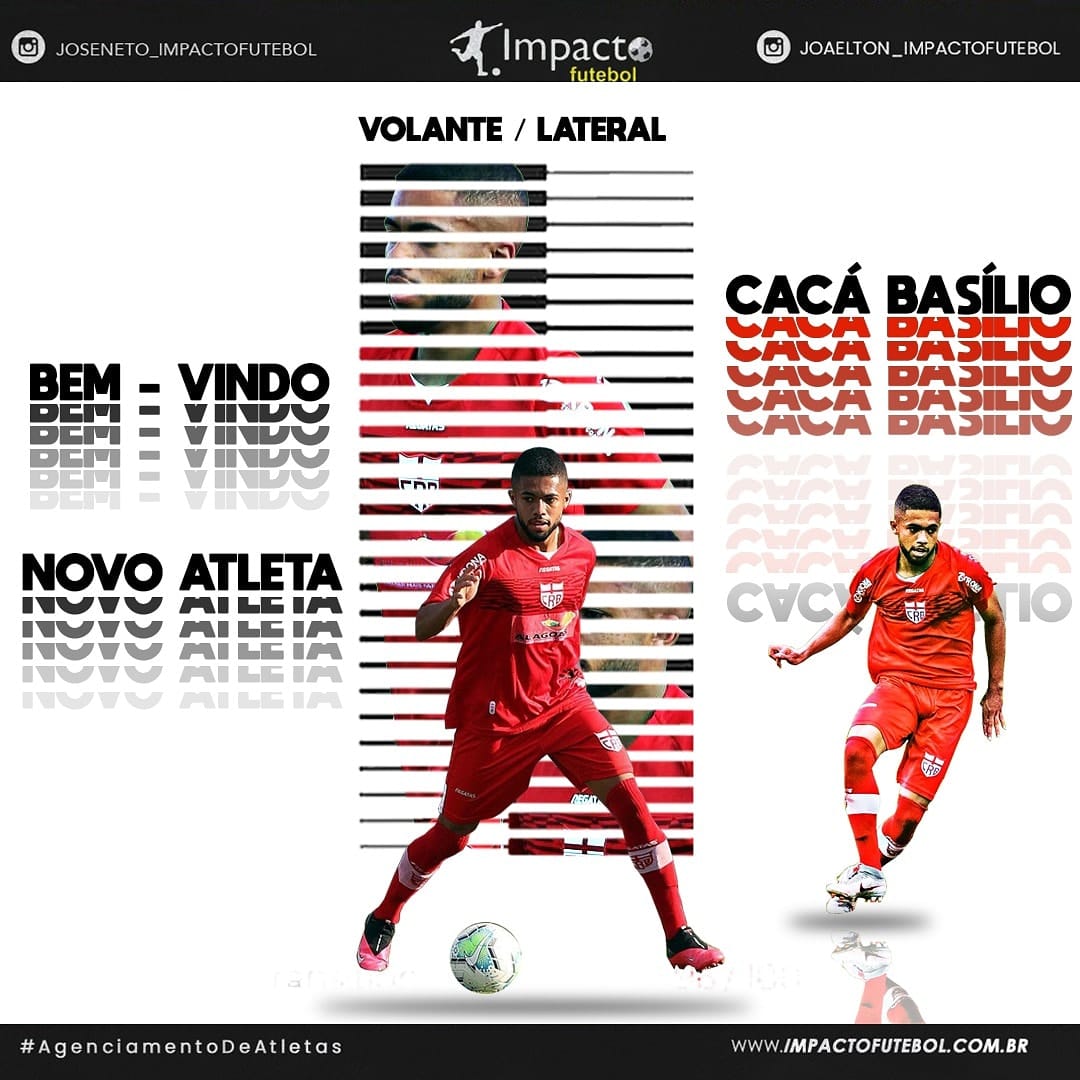 Novo atleta Impacto!!! Caca Basílio de 22 anos 