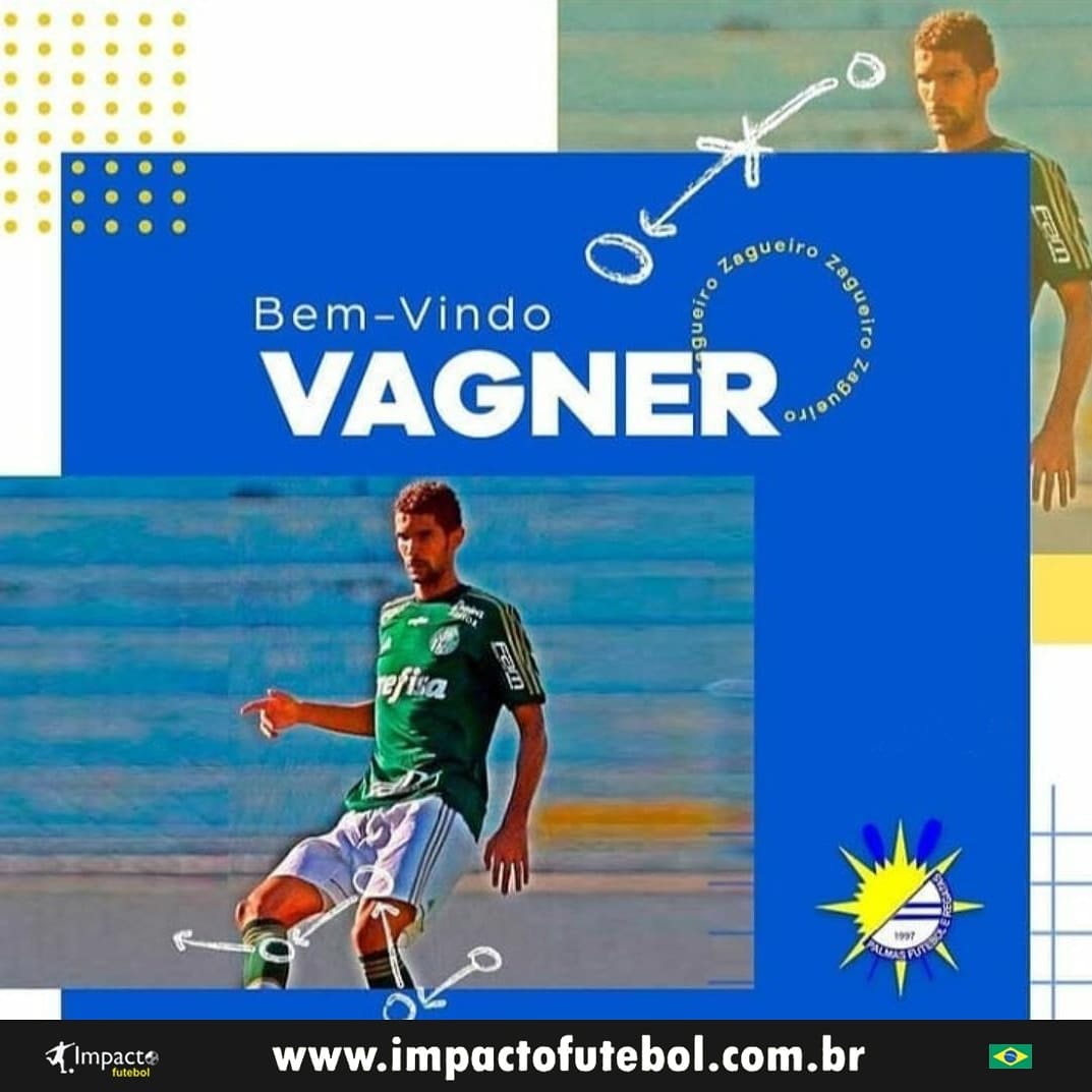 Reforço 2021! Vagner Braun vai defender o Palmas-TO
