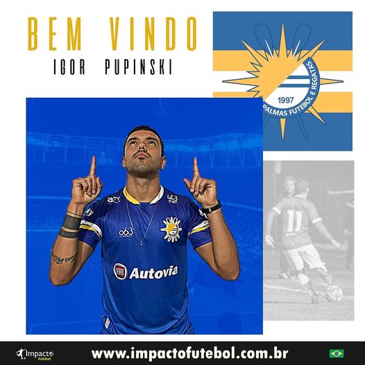 Reforço 2021! Igor (Lateral) vai defender o Palmas-TO