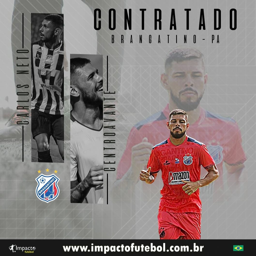Reforço 2021! Carlos Neto (Centroavante) acerta Bragantino-PA