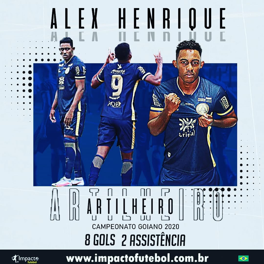 Destaque! Atleta Impacto é Artilheiro do Goiano - Alex Henrique