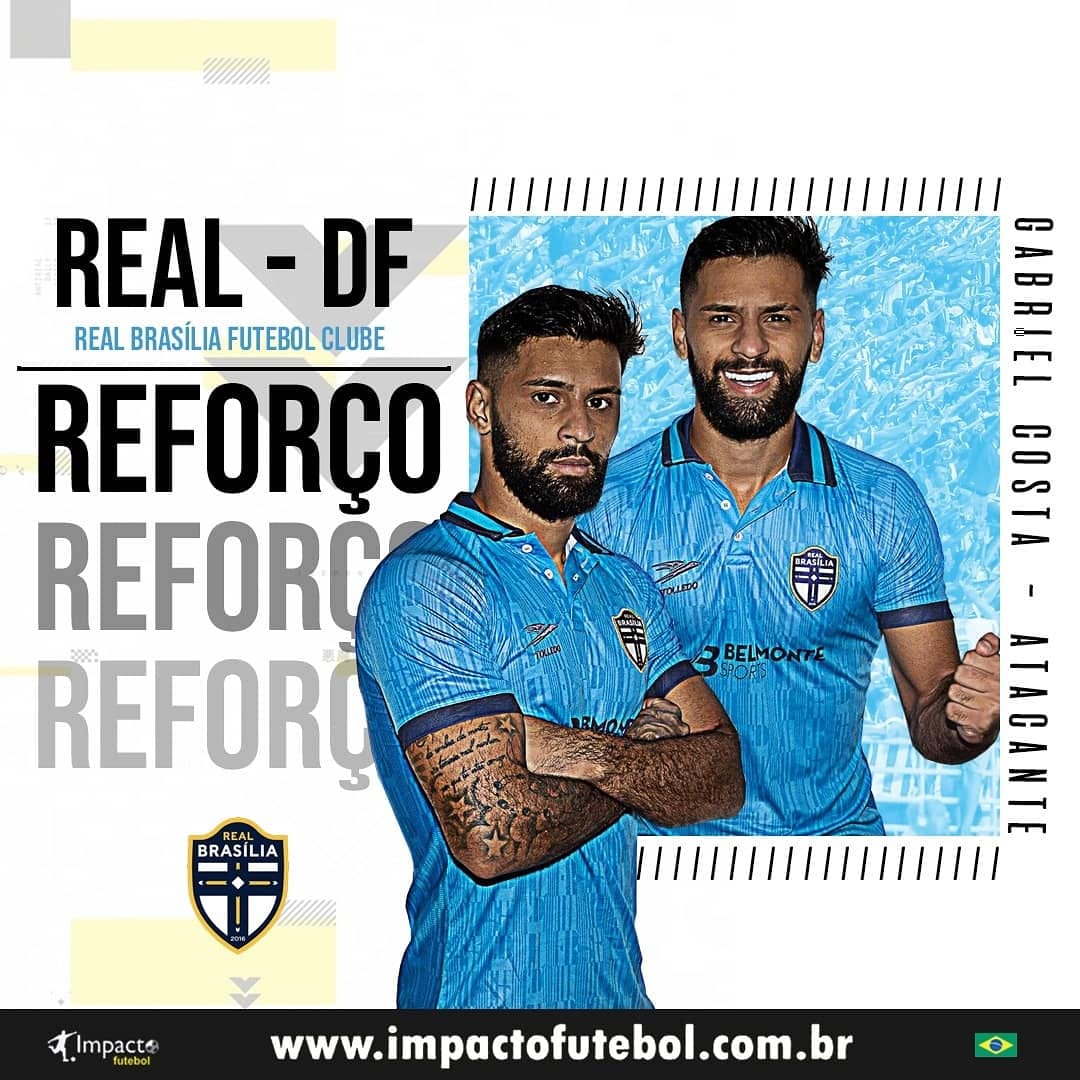 Reforço 2021! Gabriel Costa é apresentado no Real-DF