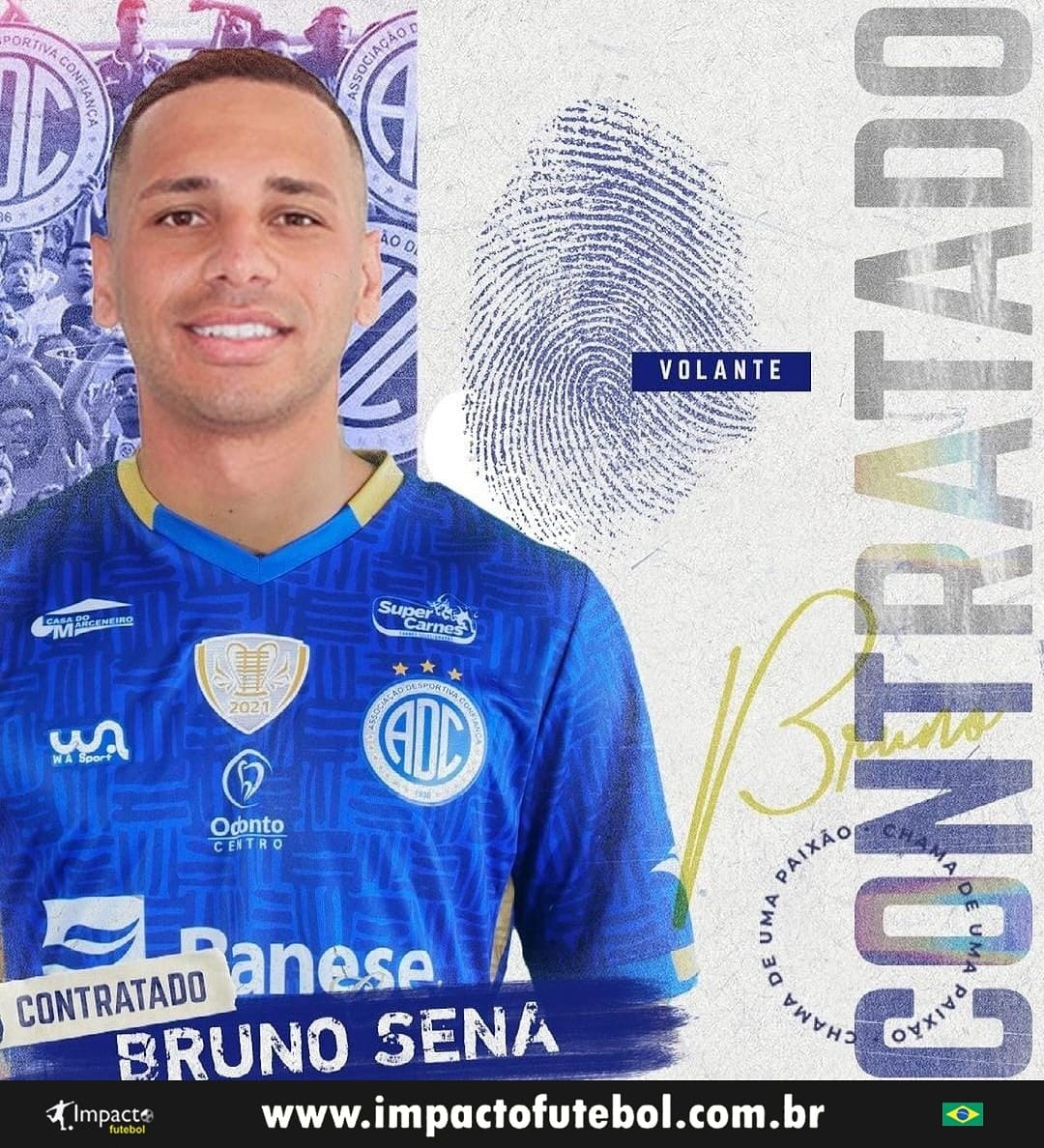 Reforço 2021! Bruno Sena é do Confiança-SE
