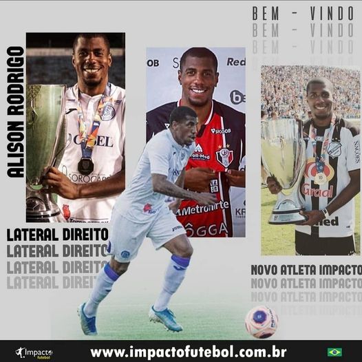 Novo atleta Impacto!!! Alison Rodrigo (Lateral Direito)