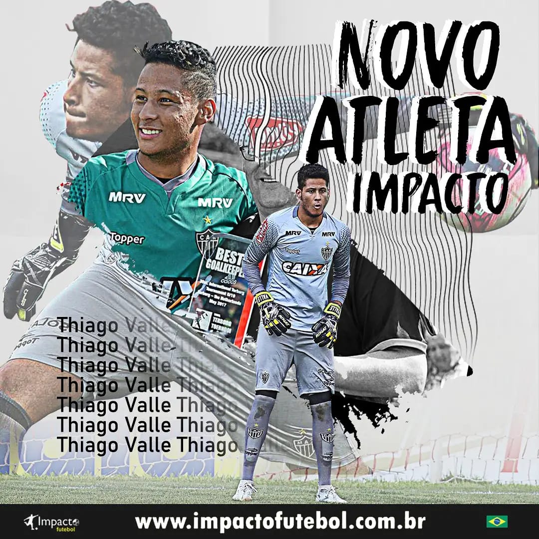 Novo atleta Impacto!!! Thiago Valle (Goleiro) de 23 anos
