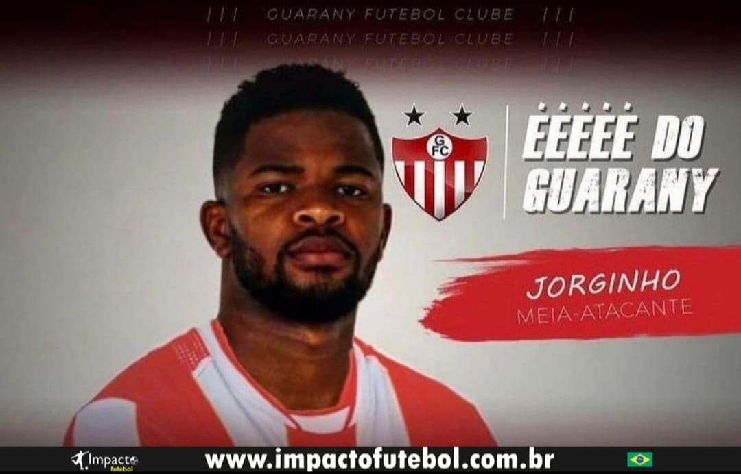 Reforço 2021! Jorginho (Atacante) é do Guarany de Bagé-RS