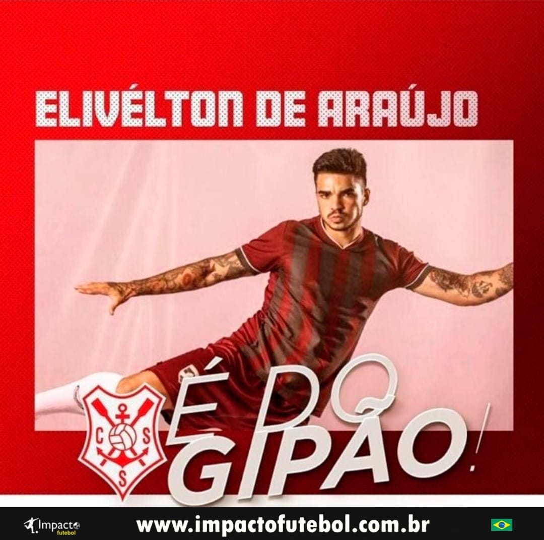 Reforço 2021! Elivelton vai defender o Sergipe-SE