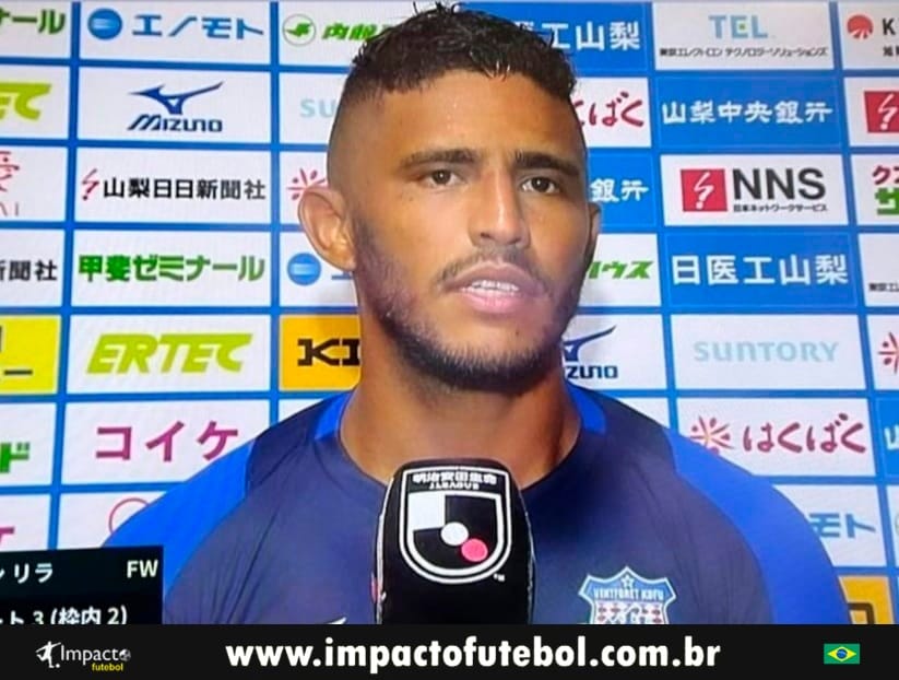 Tem Gol!!! Willian Lira (Striker) no Japão pelo VentforetKofu