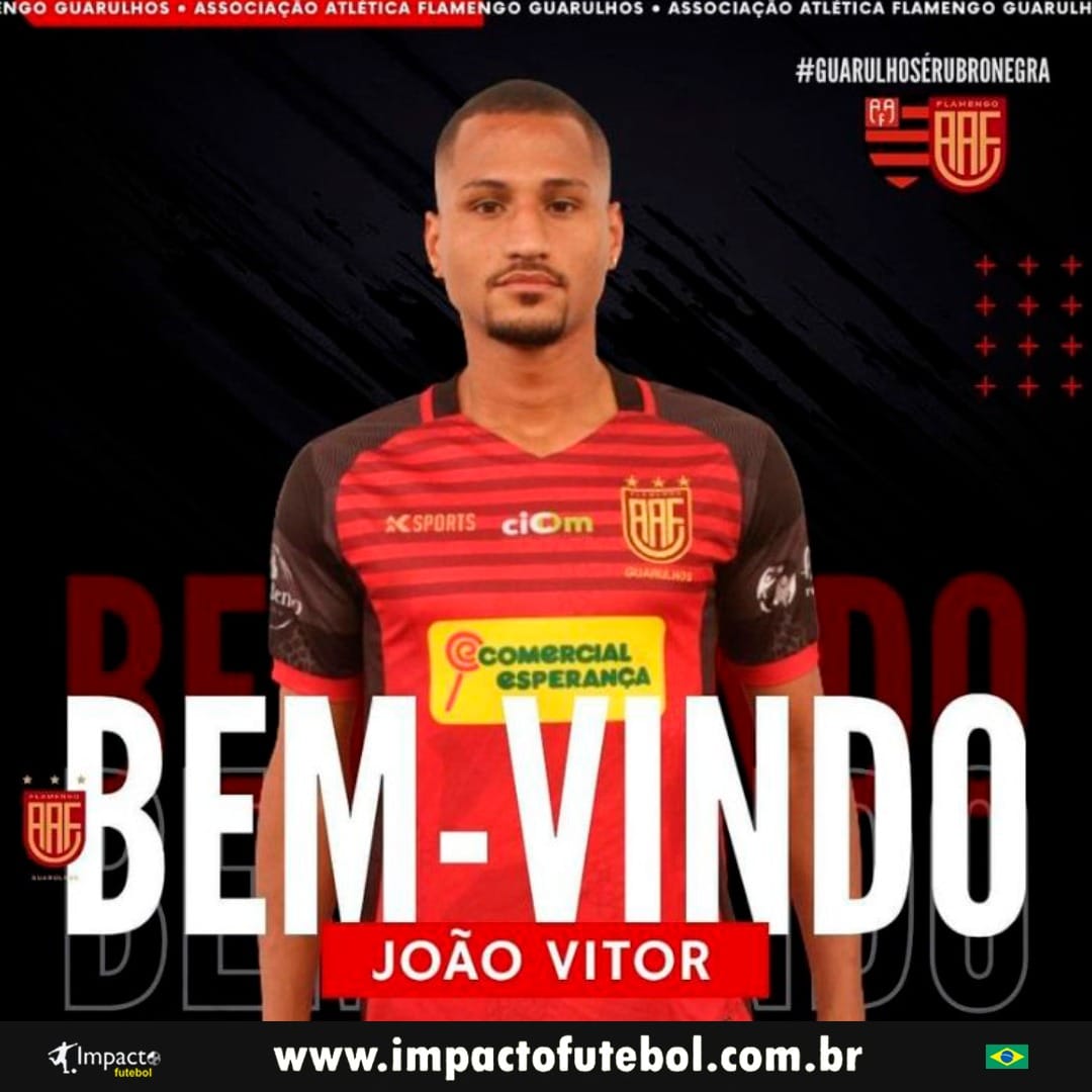 Reforço 2021! João Victor (Zagueiro) é Flamengo de Guarulhos-SP 