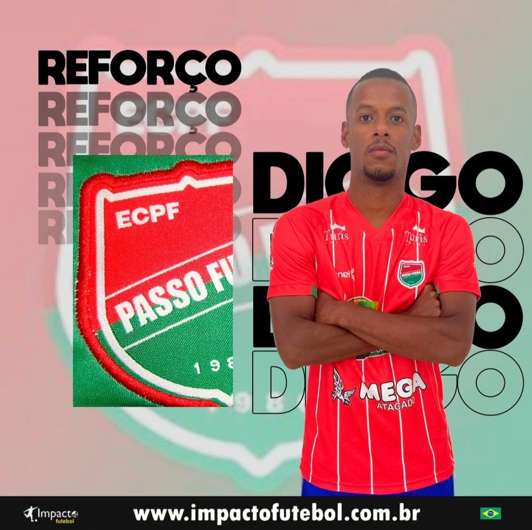 Reforço 2021! Diogo Ricardo emprestado ao Passo Fundo-RS