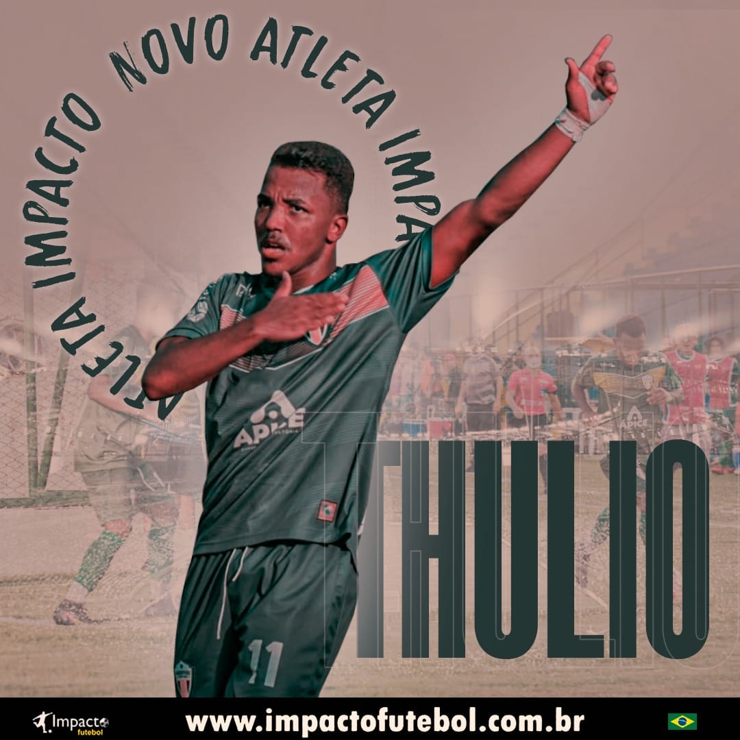 Novo atleta Impacto!!! Thulio - Atacante de 23 anos
