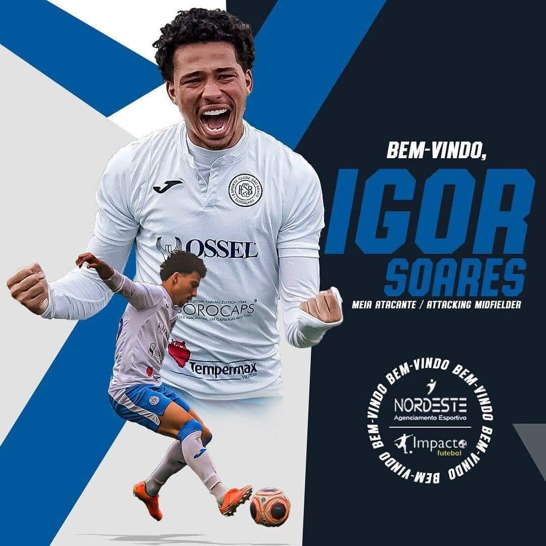 Novo atleta Impacto! Igor Soares (Meia Atacante)
