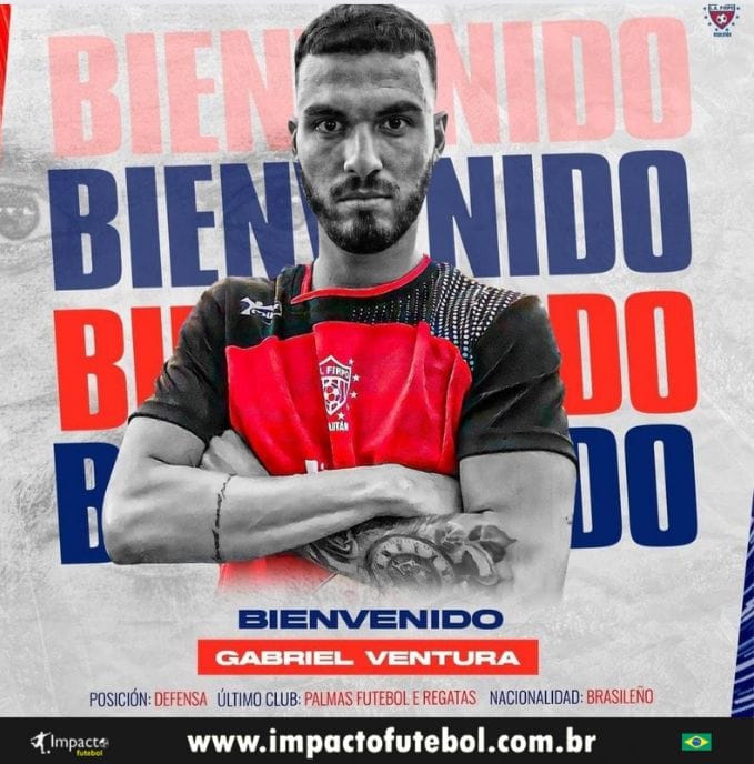 Negocio Internacional! Gabriel Ventura é do Firpo - El Salvador