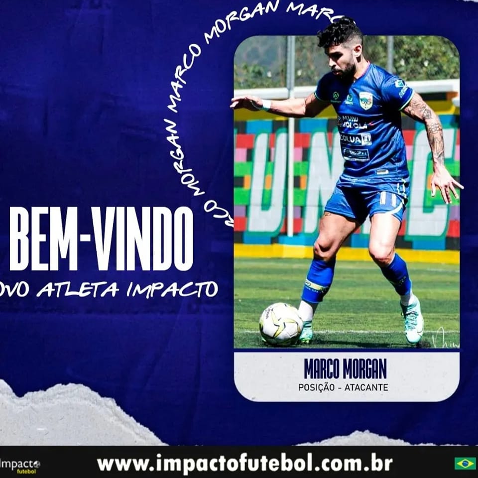 Novo atleta Impacto! Marco Morgon - Atacante