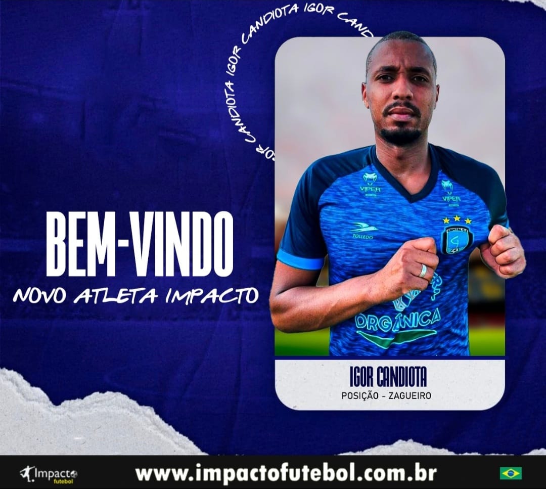 Novo atleta Impacto! Igor Candiota (Zagueiro)