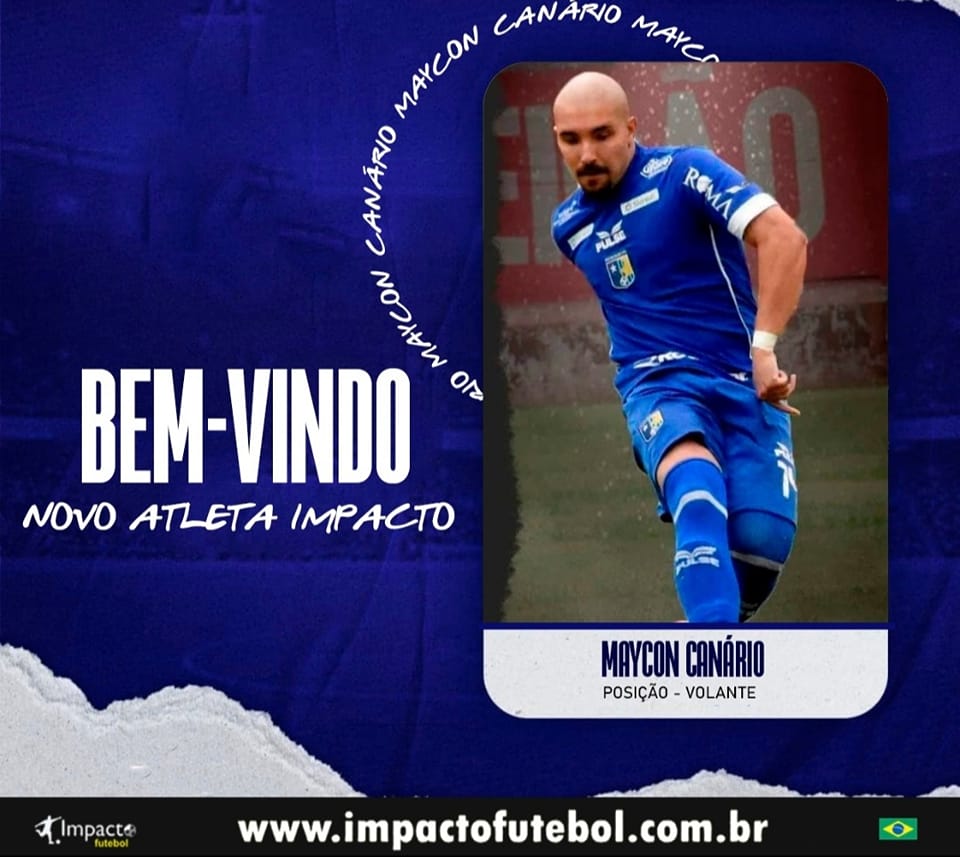 Novo atleta Impacto! Maycon Canário (Volante) 