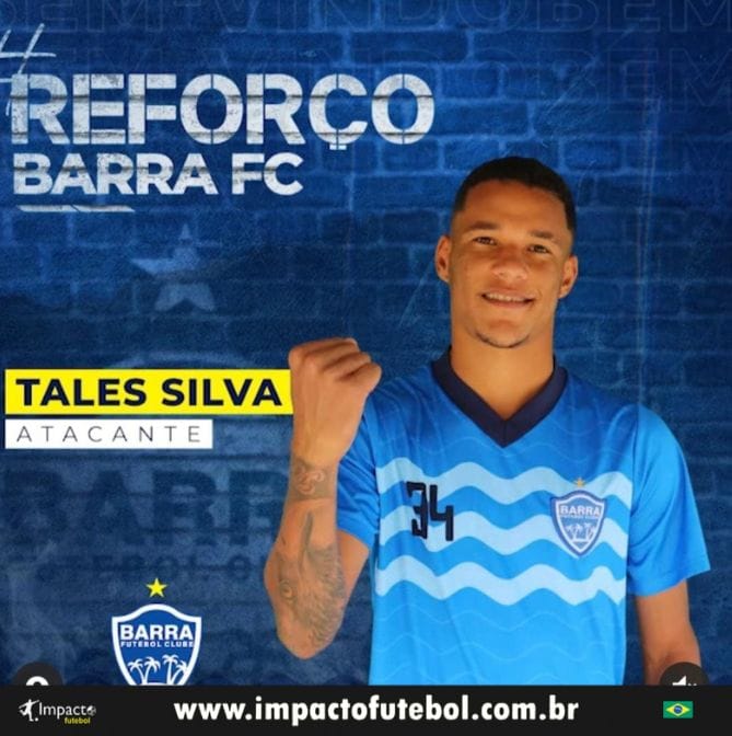 Reforço 2022! Tales acerta com o Barra-SC