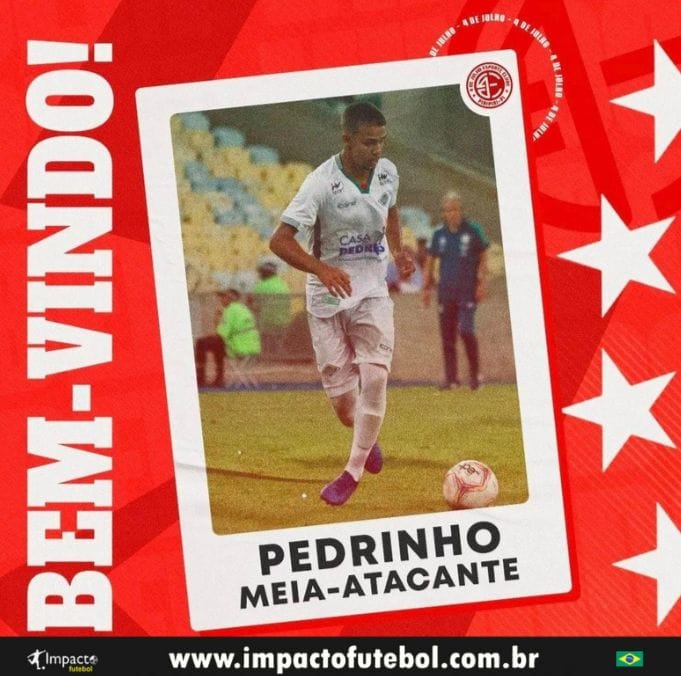 Reforço 2022! Pedrinho vai defender o 4 de Julho-PI