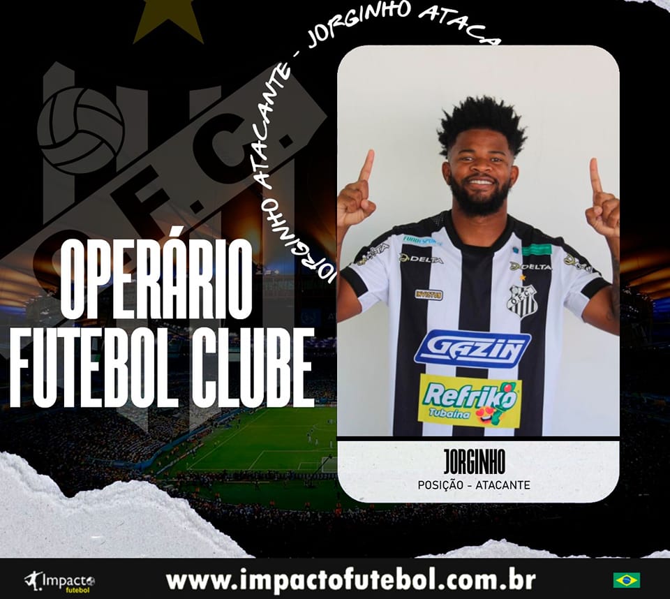 Reforço! Jorginho retorna para o Operário-MS