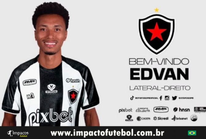 Reforço! Edvan (Lateral Direito) assina com Botafogo-PB
