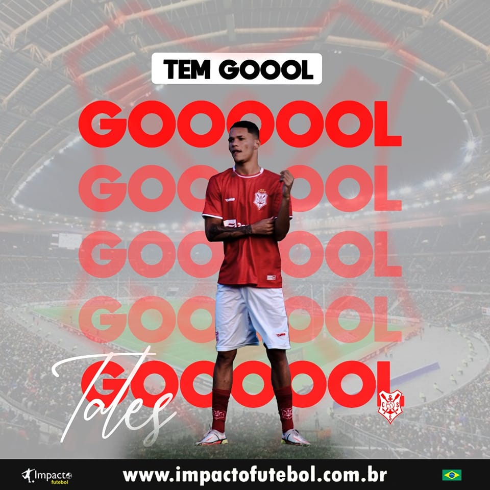 Tem Gol!!! Tales marcou seu primeiro Gol pelo Sergipe-SE