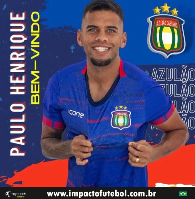 Reforço! Paulo Henrique é apresentado no São Caetano-SP