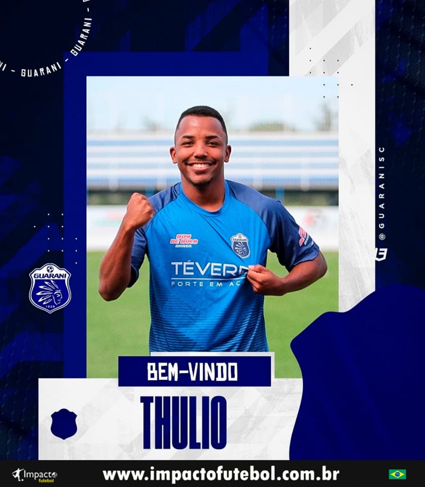 Negócio Fechado! Thulio vai jogar o Acesso de Santa Catarina