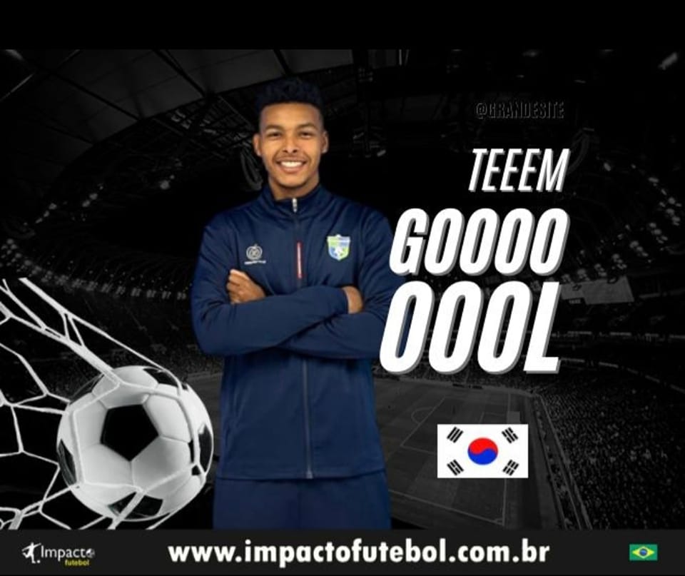Tem Gol!!! Cristian Gomes (Volante) marcou na Korea