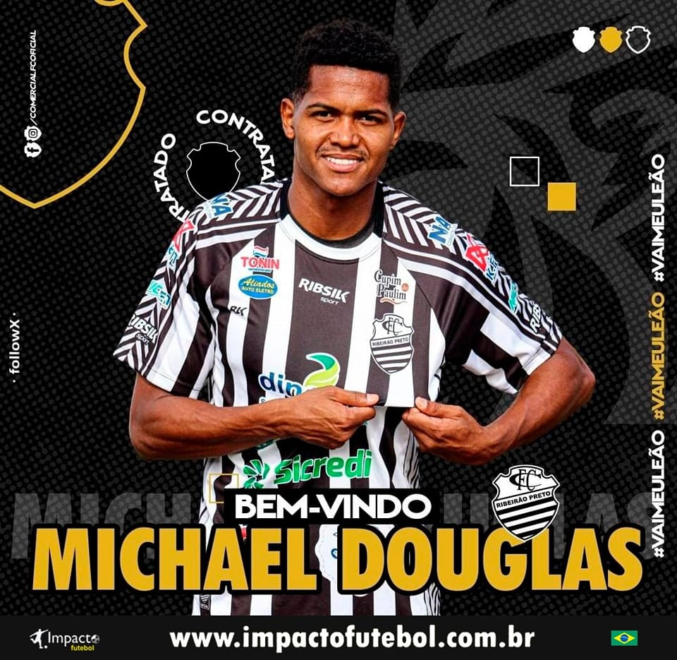 Negócio Fechado! Michael Douglas (Zagueiro) é do Comercial-SP