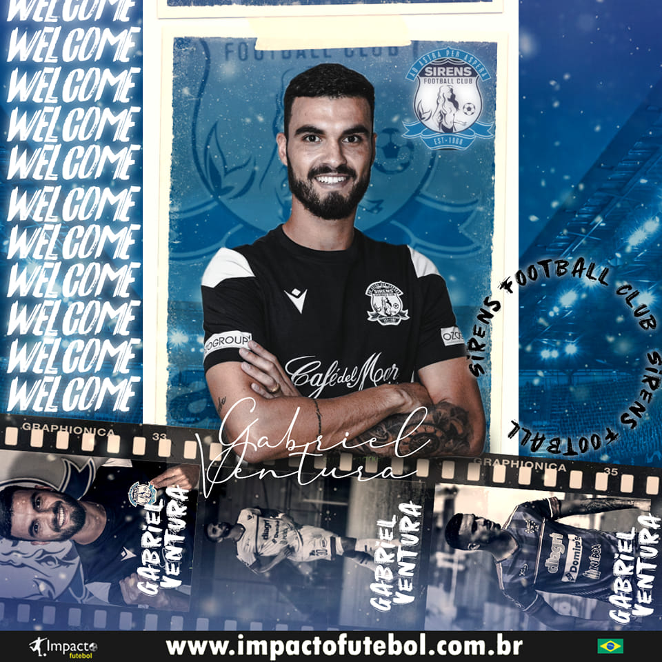 Negócio Internacional! Gabriel Ventura é do Sirens de Malta