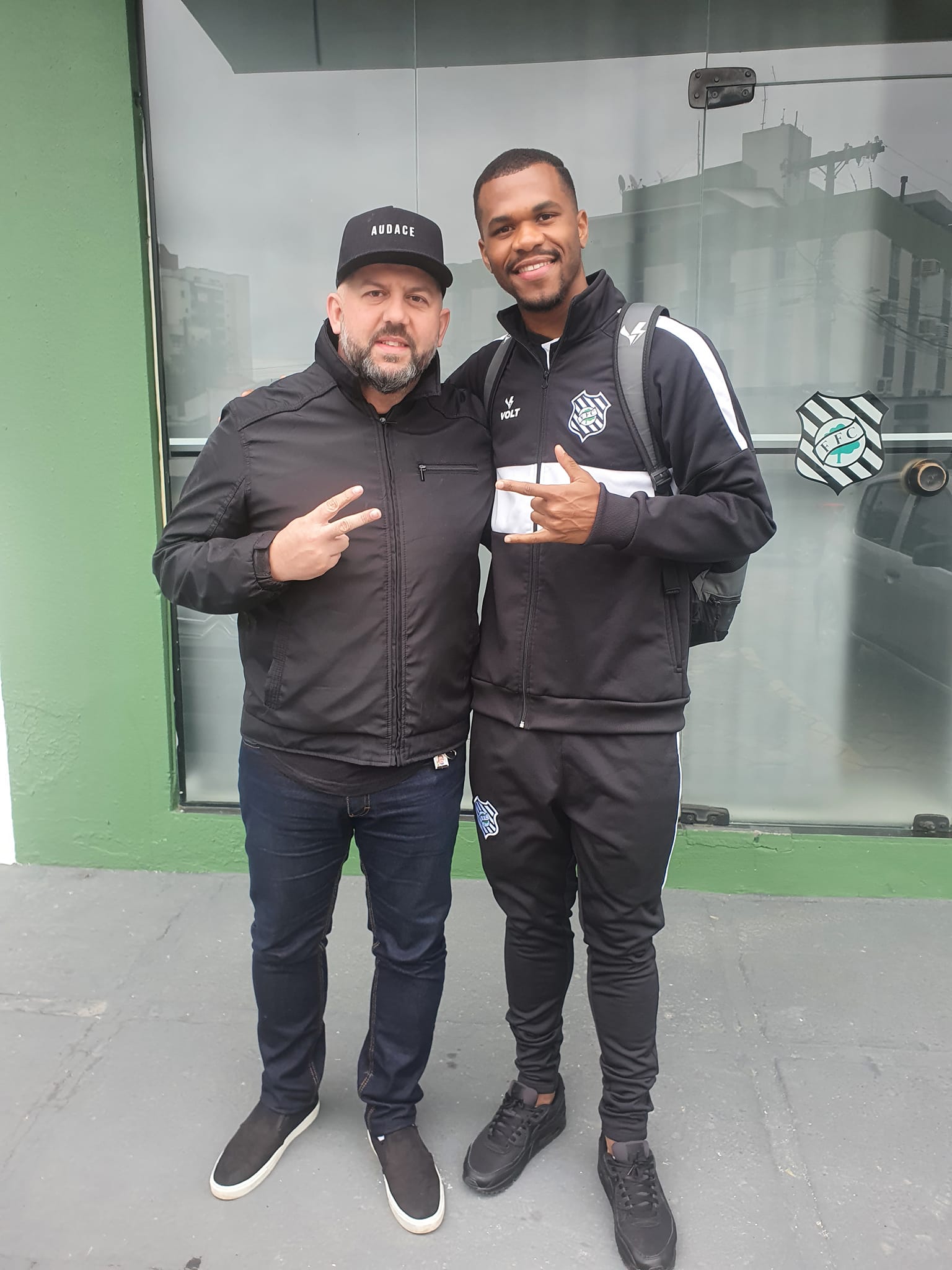 Visita ao nosso Artilheiro! Gustavo Henrique do Figueirense-SC