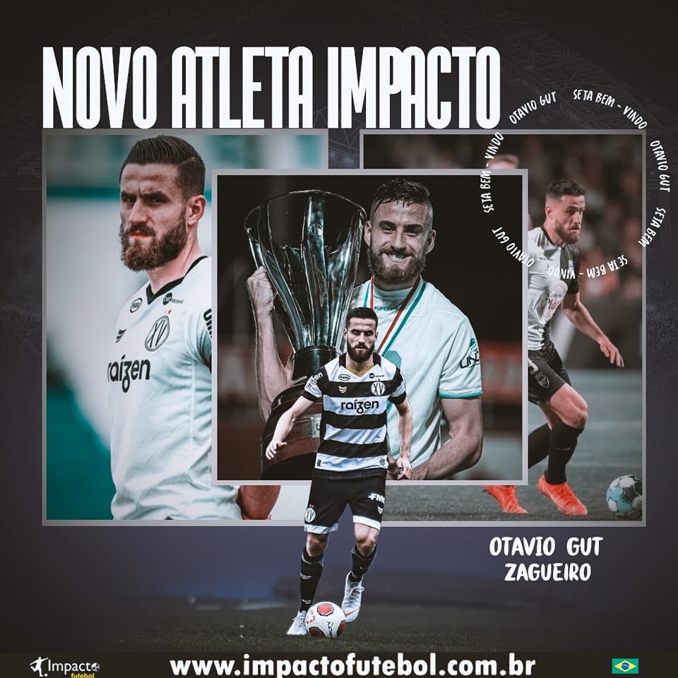 Novo atleta Impacto! Otávio Gut - Zagueiro de 26anos