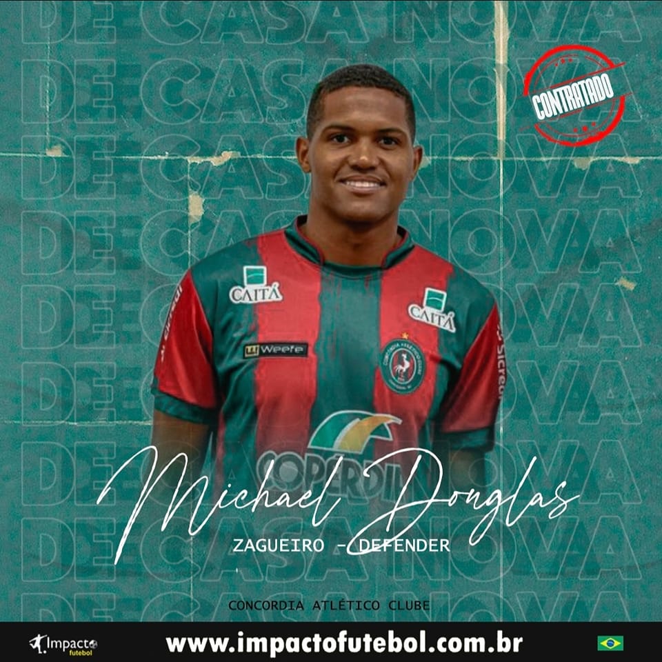 Negócio Fechado! Michael Douglas é do Concórdia-SC