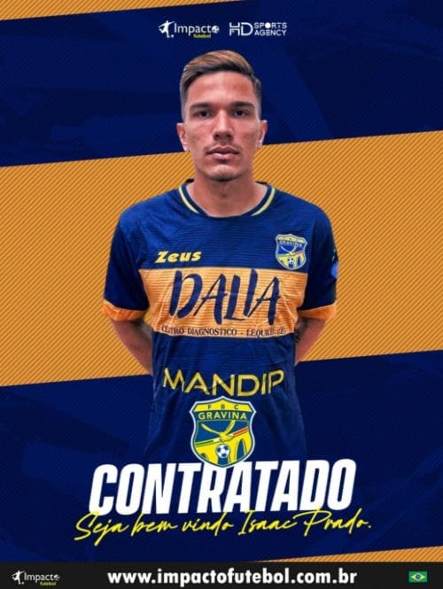 Negocio Internacional! Isaac agora é do Gravina da Itália