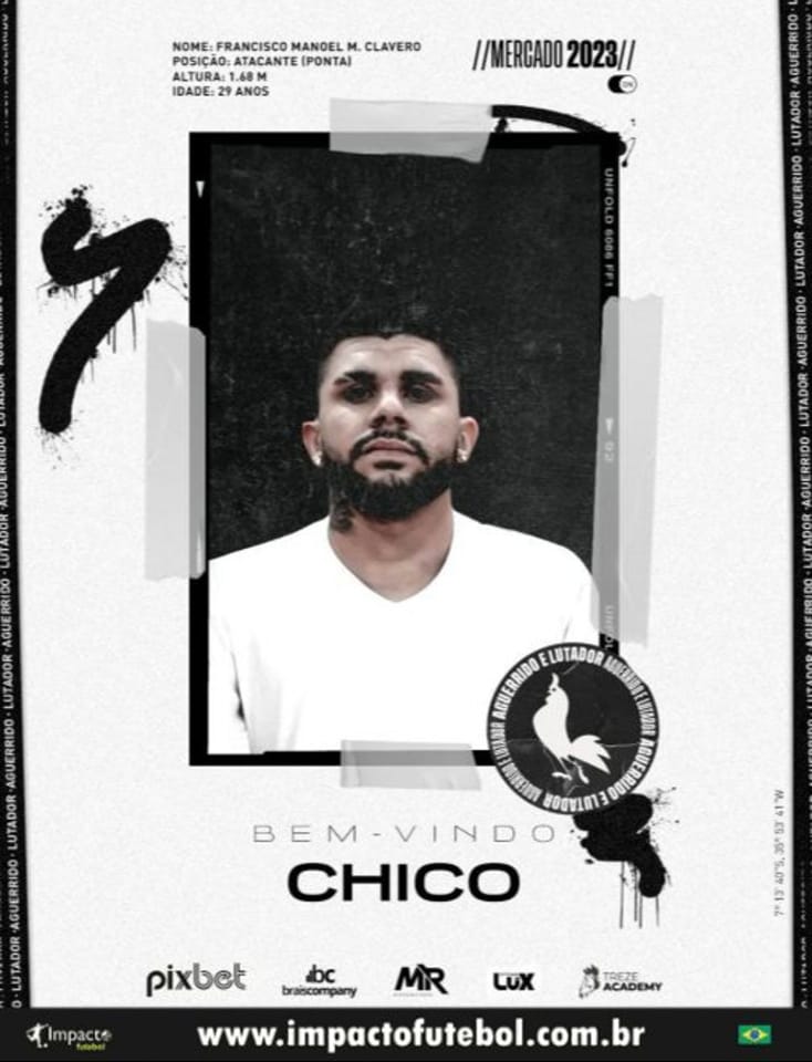 Negocio Fechado! Chico (Meia Atacante) é do Treze-PB